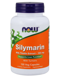 Silymarin - Sylimaryna z Ostropestu Plamistego + Kurkuma (120 kaps.)