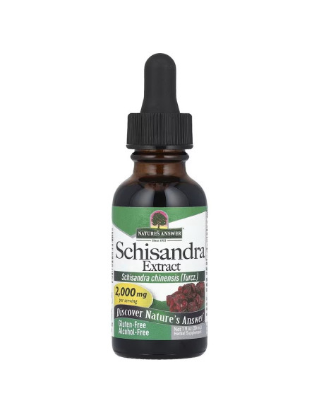 Nature's Answer Schisandra Extract - Ekstrakt Z Cytryńca Chińskiego (30 Ml)