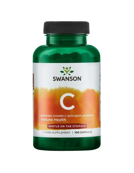 Witamina C 500 buforowana z bioflawonoidami (100 kaps.)