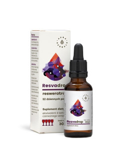 Resvadrop - Resweratrol w kroplach (30 ml)