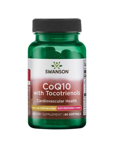 CoQ10 100 mg with Tocotrienols 10 mg (60 kaps.)