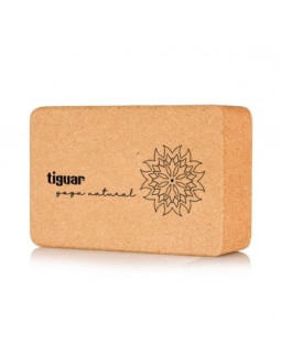 Kostka do jogi tiguar z korka ti-j0003