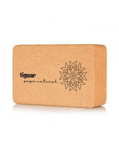 Kostka do jogi tiguar z korka ti-j0003