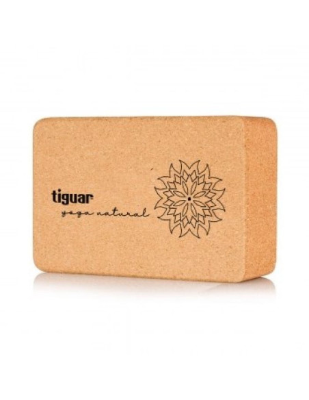 Kostka do jogi tiguar z korka ti-j0003