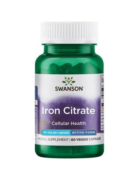 Iron Citrate 25 mg (60 kaps.)