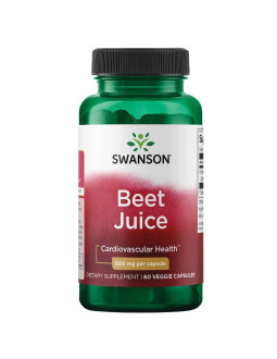 Swanson Beet Juice - Sok Z Buraków (60 Kaps.)