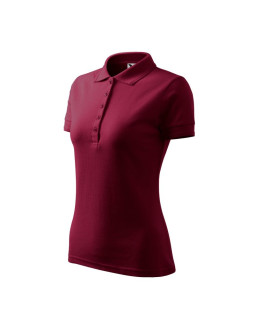 Koszulka polo damska pique polo (garnet)