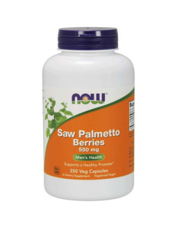Saw Palmetto Berries - Palma Sabalowa (jagody) 550 mg (250 kaps.)