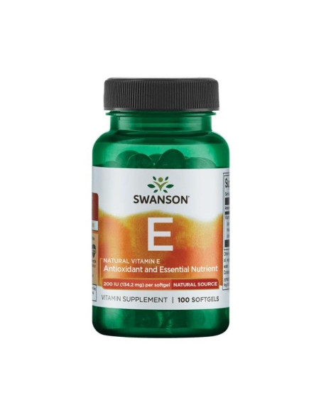 Natural Vitamin E 200 IU (100 kaps.)