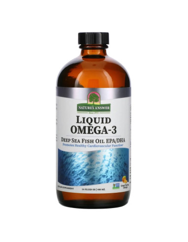 Nature's Answer Liquid Omega-3 Deep Sea Fish Oil Epa/Dha (480 Ml)