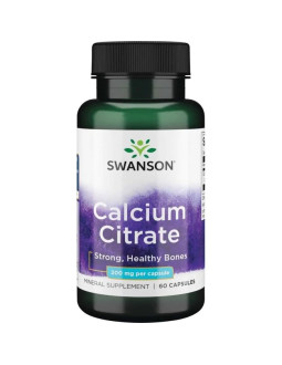 Calcium Citrate 200 mg (60 kaps.)