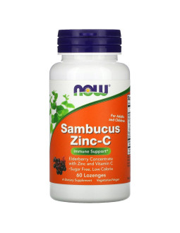 Sambucus Zinc-C - Cynk do ssania (60 tabl.)