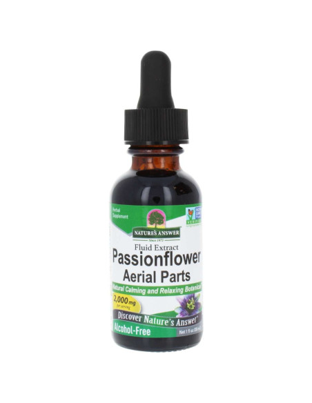 Nature's Answer Passionflower Aerial Parts - Ekstrakt Z Passifilory - Męczennicy Lekarskiej (30 Ml)