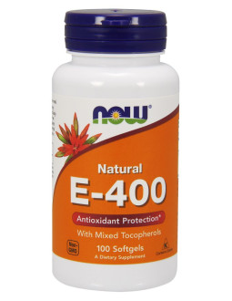 Witamina E 400 z mieszanką tokoferoli (100 kaps.)