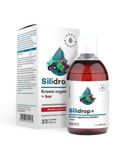 Silidrop+ Krzem + Kwas Borowy (500 ml)