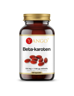Beta karoten (Prowitamina A) (90 kaps.)