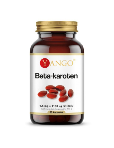 Beta karoten (Prowitamina A) (90 kaps.)