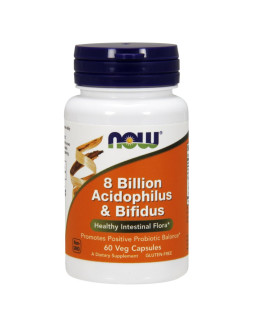 8 Billion Acidophilus & Bifidus - Probiotyk (60 kaps.)