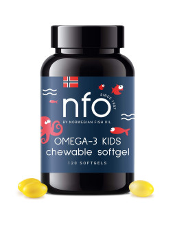 Nfo Omega-3 Kids Chewable (120 Kaps.)