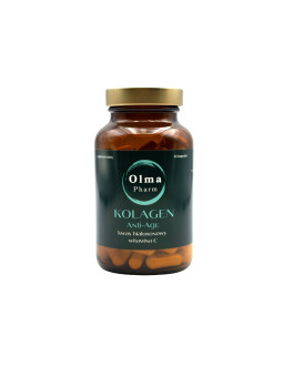 Olma Pharm Kolagen Anti-Age Z  Kwasem Hialuronowym I Witaminą C (90 Kaps.)