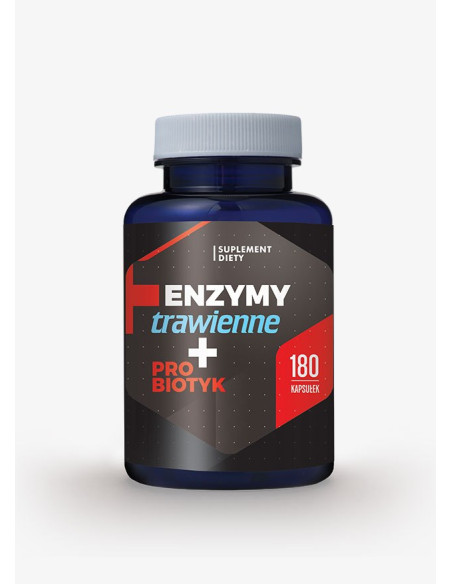 Enzymy Trawienne + Probiotyk (180 kaps.)