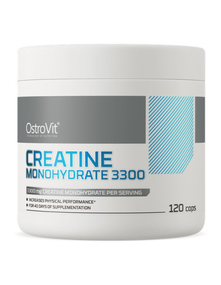 Ostrovit Monohydrat Kreatyny 3300 Mg (120 Kaps.)