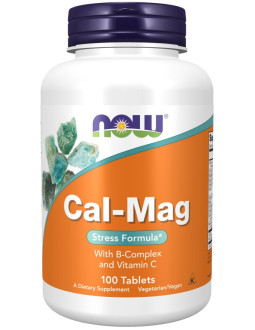 Cal-Mag -  Wapń i magnez antystres z witaminami z grupy B (100 tabl.)