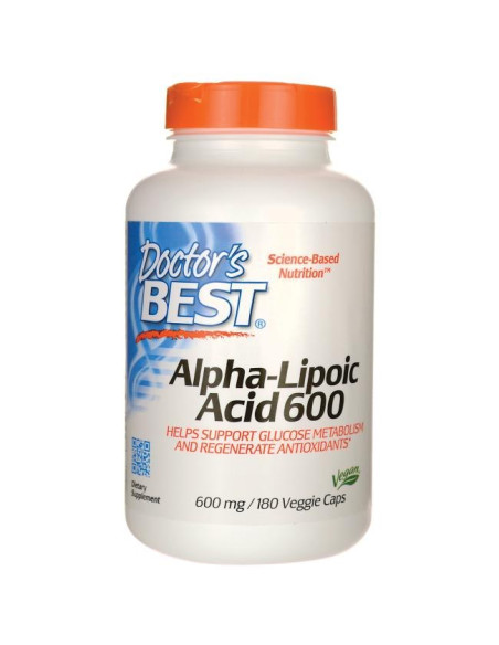 ALA - kwas alfa liponowy 600 mg (180 kaps.)