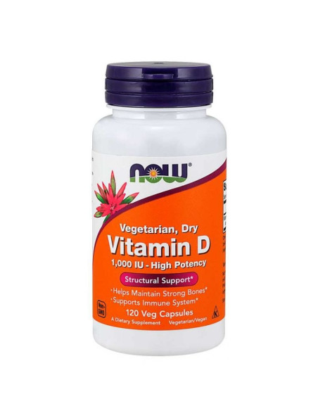 Witamina D2 1000 IU (120 kaps.)