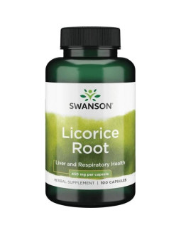 Licorice - Lukrecja 450 mg (100 kaps.)