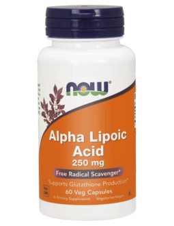 NOW FOODS Alpha Lipoic Acid 250 mg (60 kaps.)