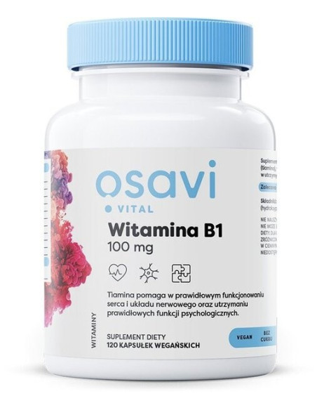 OSAVI Witamina B1 100 mg (120 kaps.)