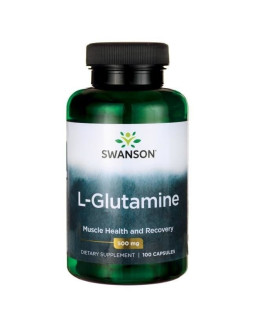 L-glutamina 500 mg (100 kaps.)