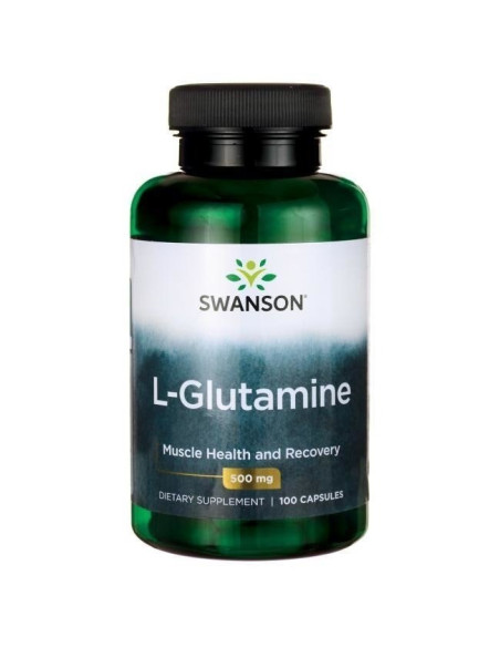 L-glutamina 500 mg (100 kaps.)