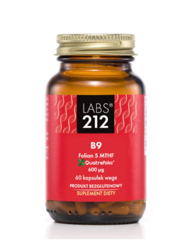 LABS212 B9 Folian 5-MTHF (60 kaps.)