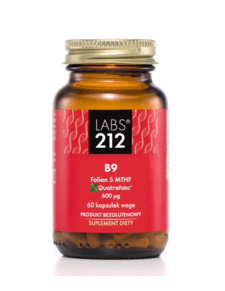 LABS212 B9 Folian 5-MTHF (60 kaps.)