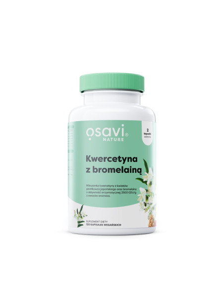 Osavi Kwercetyna Z Bromelainą (120 Kaps.)
