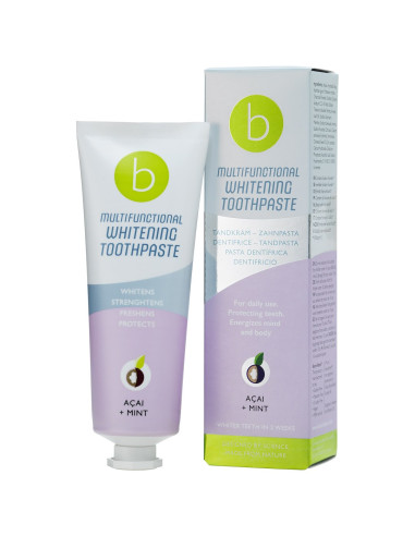 Beconfident Wielofunkcyjna Wybielająca Pasta Do Zębów O Smaku Jagód Acai I Mięty (75 Ml)