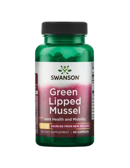 Green Lipped Mussel - Małża zielona - Omułek zielonowargowy 500 mg (60 kaps.)