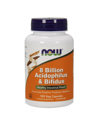 8 Billion Acidophilus & Bifidus - Probiotyk (120 kaps.)