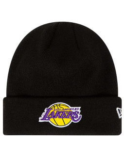 Czapka new era essential cuff beanie los angeles lakers hat