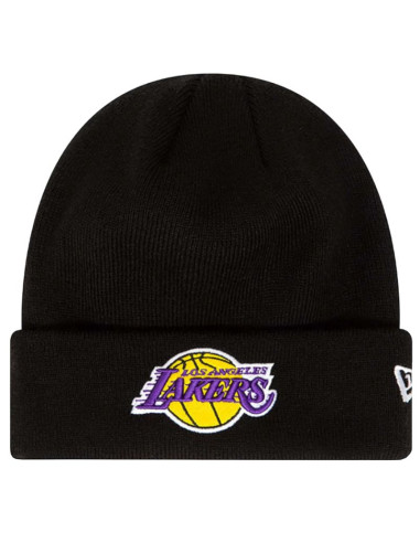 Czapka new era essential cuff beanie los angeles lakers hat