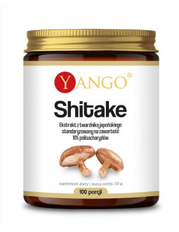 Yango Shitake - Ekstrakt 10% Polisacharydów (50 G)