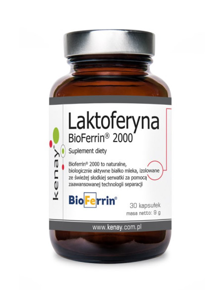 Laktoferyna Bioferrin 2000 (30 kaps.)