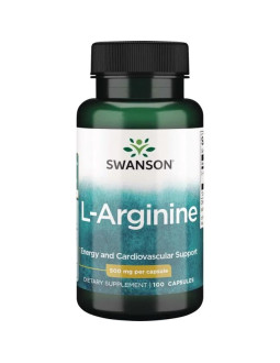 L-Arginina 500 mg (100 kaps.)