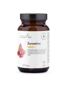 Żurawina Uro+ (60 kaps.)