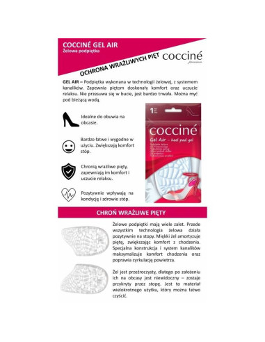 Podpiętki żelowe coccine