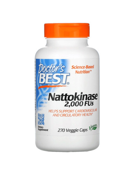 Nattokinase 2000 FUs (270 kaps.)