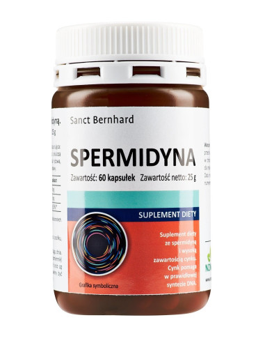 Spermidin - Spermidyna + Cynk (60 kaps.)