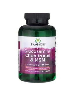 Glukozamina/Chondroityna/MSM 500/400/200 mg (120 tabl.)